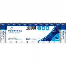 MediaRange AA bat Alkaline 24шт Premium (MRBAT106)