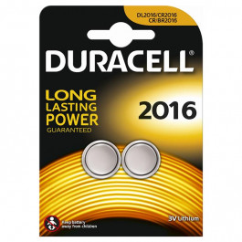 Duracell CR-2016 bat(3B) Lithium 2шт 5003006