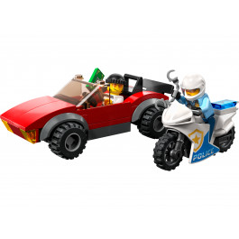 LEGO City Переслідування автомобіля на поліцейському мотоциклі (60392)