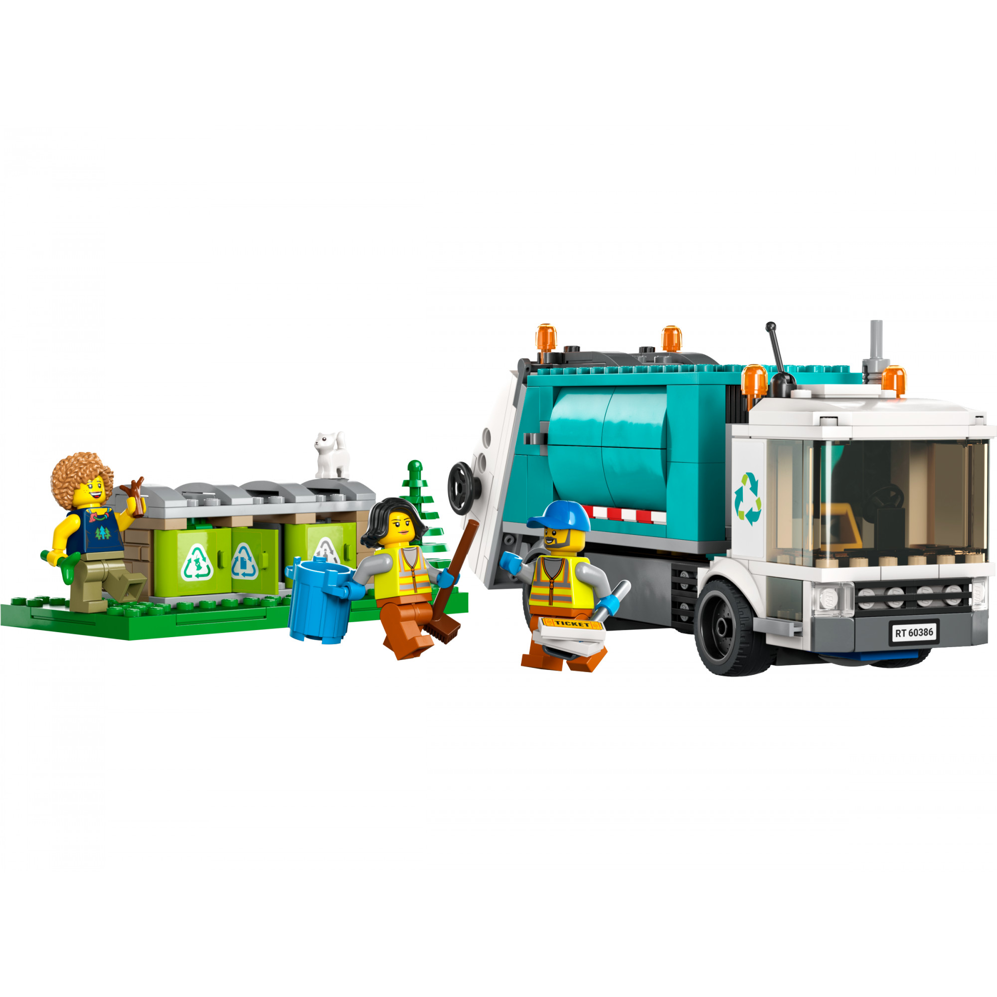LEGO City Сміттєпереробна вантажівка (60386) - зображення 1