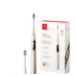 Oclean X Pro Digital Electric Toothbrush Champagne Gold (6970810552553)