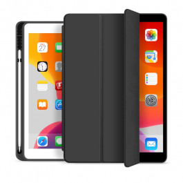 BeCover Tri Fold Soft TPU  з кріпленням Apple Pencil для Apple iPad 10.2 2019/2020/2021 Black (706742)