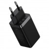 Baseus GaN5 Pro Fast Charger 2C+U 65W Black w/Type-C to Type-C (CCGP120201) - зображення 2