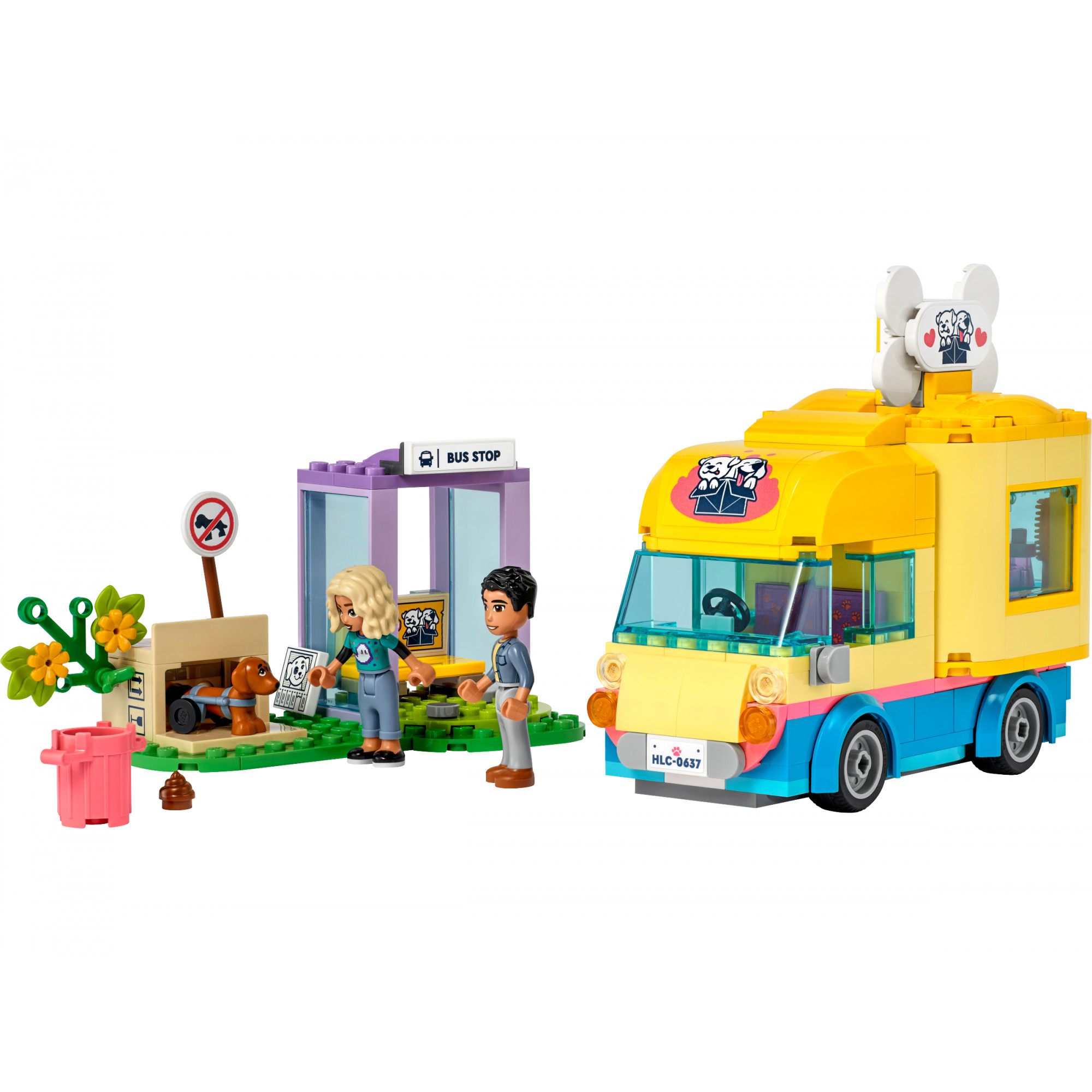 LEGO Friends Фургон для спасіння собак (41741) - зображення 1