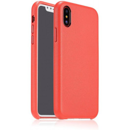 COTEetCI Elegant PU Leather Case Red for iPhone X (CS8011-RD)