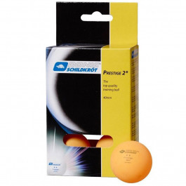 DONIC Набор мячей  Prestige 2* 40+ orange (6) (blister card)