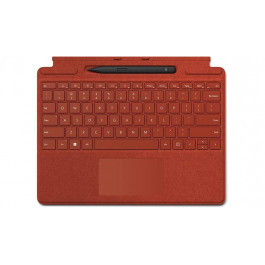 Microsoft Surface Pro Signature Keyboard Poppy Red with Slim Pen 2 (8X6–00021)