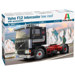 Italeri Вантажівка Volvo F12 Intercooler з низьким дахом та аксесуарами (IT3957)