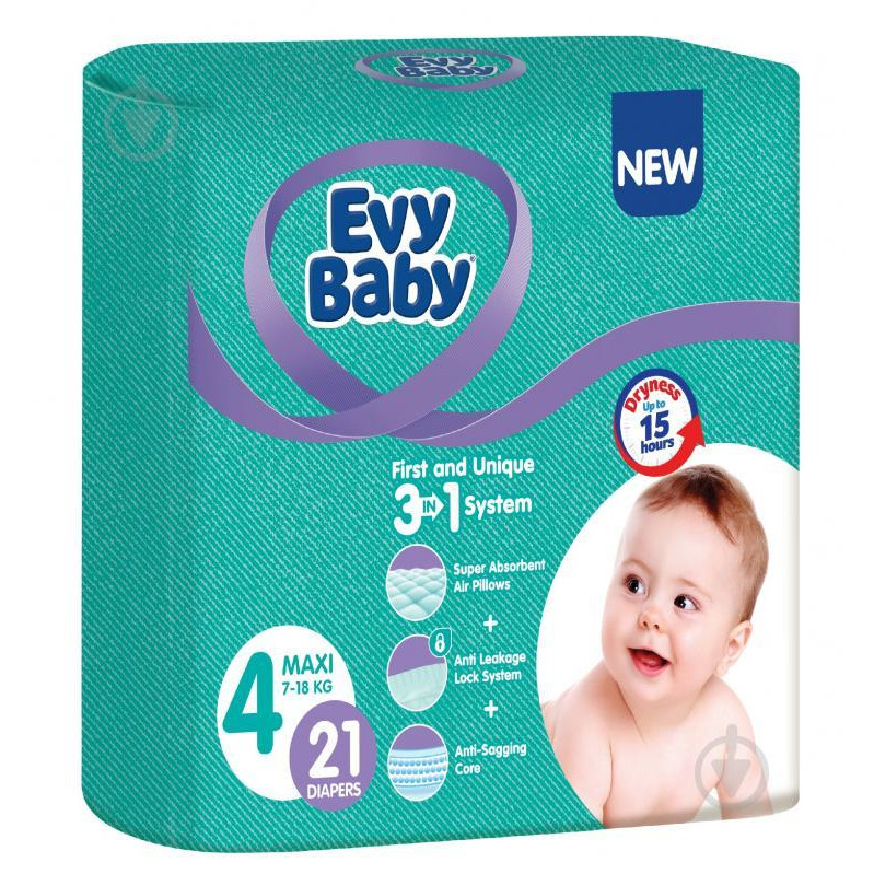 Evy Baby Maxi, 21 шт - зображення 1