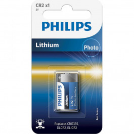Philips CR2 bat Lithium 1шт (CR2/01B)