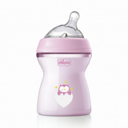 Chicco Пляшечка пластик Natural Feeling NEW, 250 мл, 2м+ (81323.10)