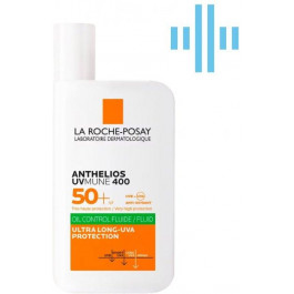 La Roche-Posay Легкий сонцезахисний флюїд  Anthelios UVMune 400 Oil Control SPF 50+ з матуючим ефектом для жирної ч