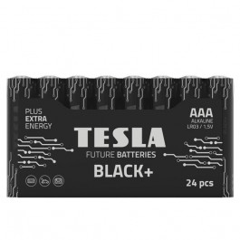 TESLA BATTERIES AAA bat Alkaline 24шт Black+ 8594183396699