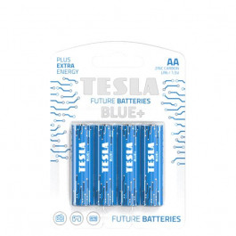 TESLA BATTERIES AA bat Zinc-Carbon 4шт Blue+ 8594183392165