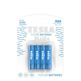 TESLA BATTERIES AAA bat Zinc-Carbon 4шт Blue+ 8594183392196