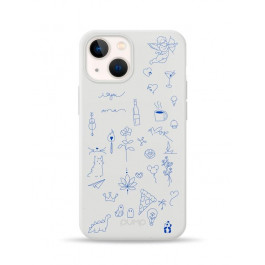 Pump Silicone Minimalistic Case for iPhone 13 Ink (PMSLMN13-6/303)