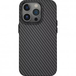 WIWU Kevlar Magnetic Series Black для iPhone 14 Pro Max (LCC-107)