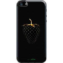 Endorphone Силіконовий чохол на Apple iPhone 5s Чорна полуниця 3585u-21-38754