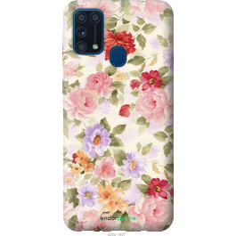 Endorphone 2D пластиковий чохол на Samsung Galaxy M31 M315F Квіткові шпалери 820t-1907-38754