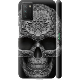 Endorphone 3D пластиковий матовий чохол на Xiaomi Poco M3 skull-ornament 4101m-2200-38754