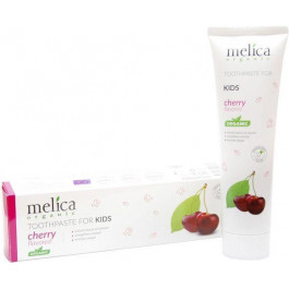 Melica organic Зубная паста  детская со вкусом вишни, 100 мл