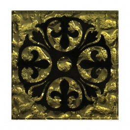 Grand Kerama Плитка  Тако Бутон золото рифлена 773 6,6x6,6