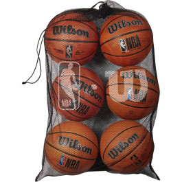Wilson NBA 6 Ball Mesh Basketball Bag (WTBA70030)
