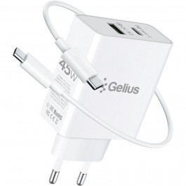 Gelius GP-HC053 + Type-C to Type-C White