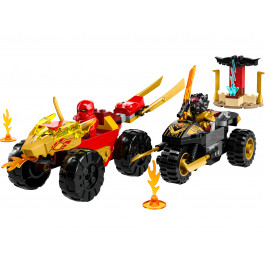 LEGO Ninjago Автомобільна й байкова битва Кая і Раса (71789)