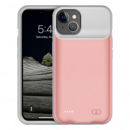 iBattery Чохол-зарядка  для iPhone 13 Mini Slan 6000 mAh rose