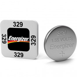 Energizer V329 bat(1.55B) Silver Oxide 1шт (7638900052909)