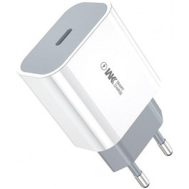 WK USB-C Wall Charger 20W PD White () (WP-U55)