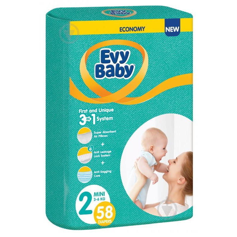Evy Baby Mini, 58 шт - зображення 1
