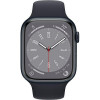 Apple Watch Series 8 GPS 45mm Midnight Aluminum Case w. Midnight Sport Band (MNP13) - зображення 2