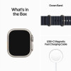 Apple Watch Ultra GPS + Cellular 49mm Titanium Case with Midnight Ocean Band (MQET3/MQFK3) - зображення 4