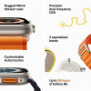Apple Watch Ultra GPS + Cellular 49mm Titanium Case with Midnight Ocean Band (MQET3/MQFK3) - зображення 5