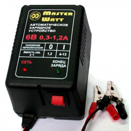 Master Watt Зарядное устройство 0,3-1,2А 6В