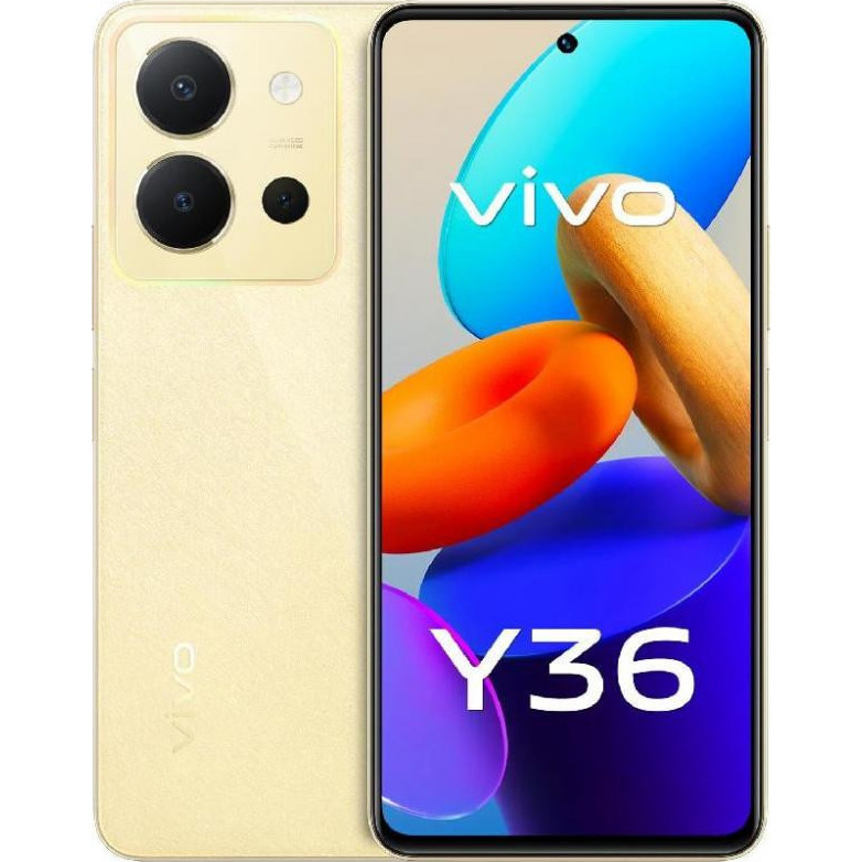 vivo Y36 8/128GB Vibrant Gold - зображення 1