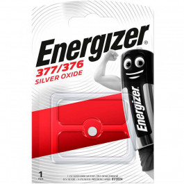 Energizer 377/376 bat(1.55B) Silver Oxide 1шт (7638900253023)