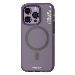 Blueo Накладка Blue Dual Color Phone Case для iPhone 14 Pro з MagSafe Purple (B46-I14PPRP)