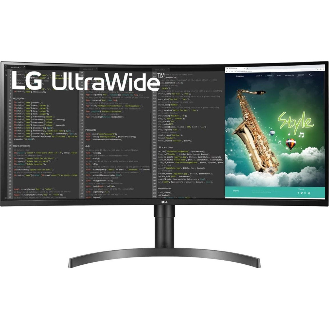 LG UltraWide (35WN75C-B) - зображення 1