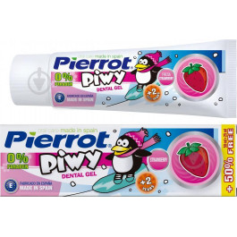 Pierrot Зубной гель  Piwy с клубничным вкусом Са+F 50 мл 54 (8411732105413)