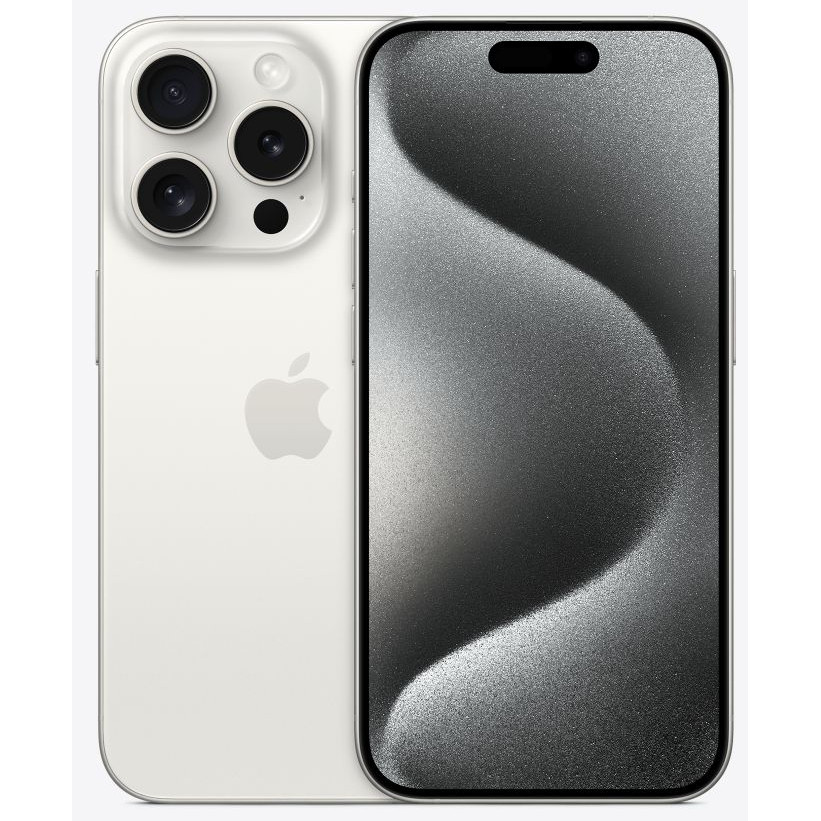 Apple iPhone 15 Pro 512GB White Titanium (MTV83) - зображення 1