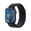 Apple Watch Series 9 GPS + Cellular 45mm Midnight Alu. Case w. Midnight S. Loop (MRMF3) - зображення 1