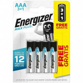 Energizer Max Plus AAA 4шт/уп (6429534)