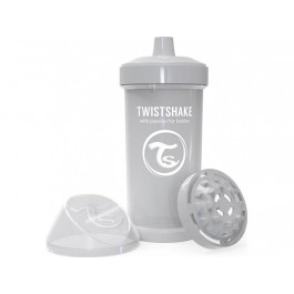 Twistshake Детская чашка 360 мл Pastel Grey (78284)