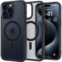 Spigen iPhone 15 Pro Ultra Hybrid MagSafe Case Frost Black (ACS06720)