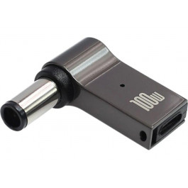STLab USB Type-C to DC Jack 7.4x5.0mm PD 100W (PD100W-7.4X5.0MM-DELL)