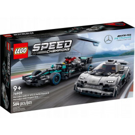 LEGO Mercedes-AMG F1 W12 E Performance и Mercedes-AMG Project One (76909)