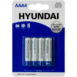 Hyundai Super Alkaline AAA 4шт/уп (HT7006002)